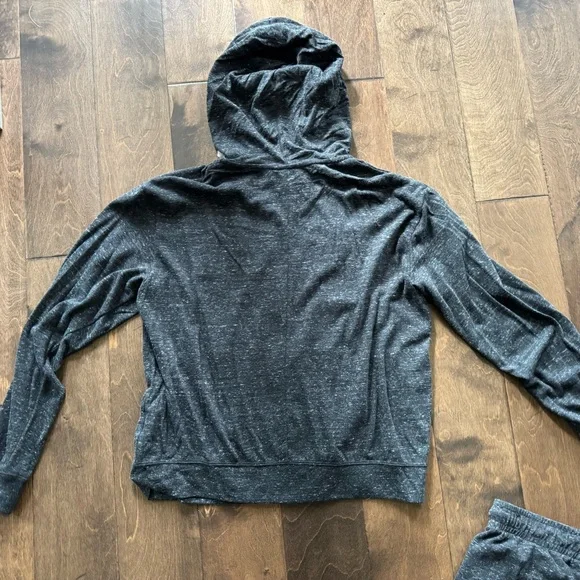 Nike Charcoal Zip-Up Hoodie - Picture 2 of 3